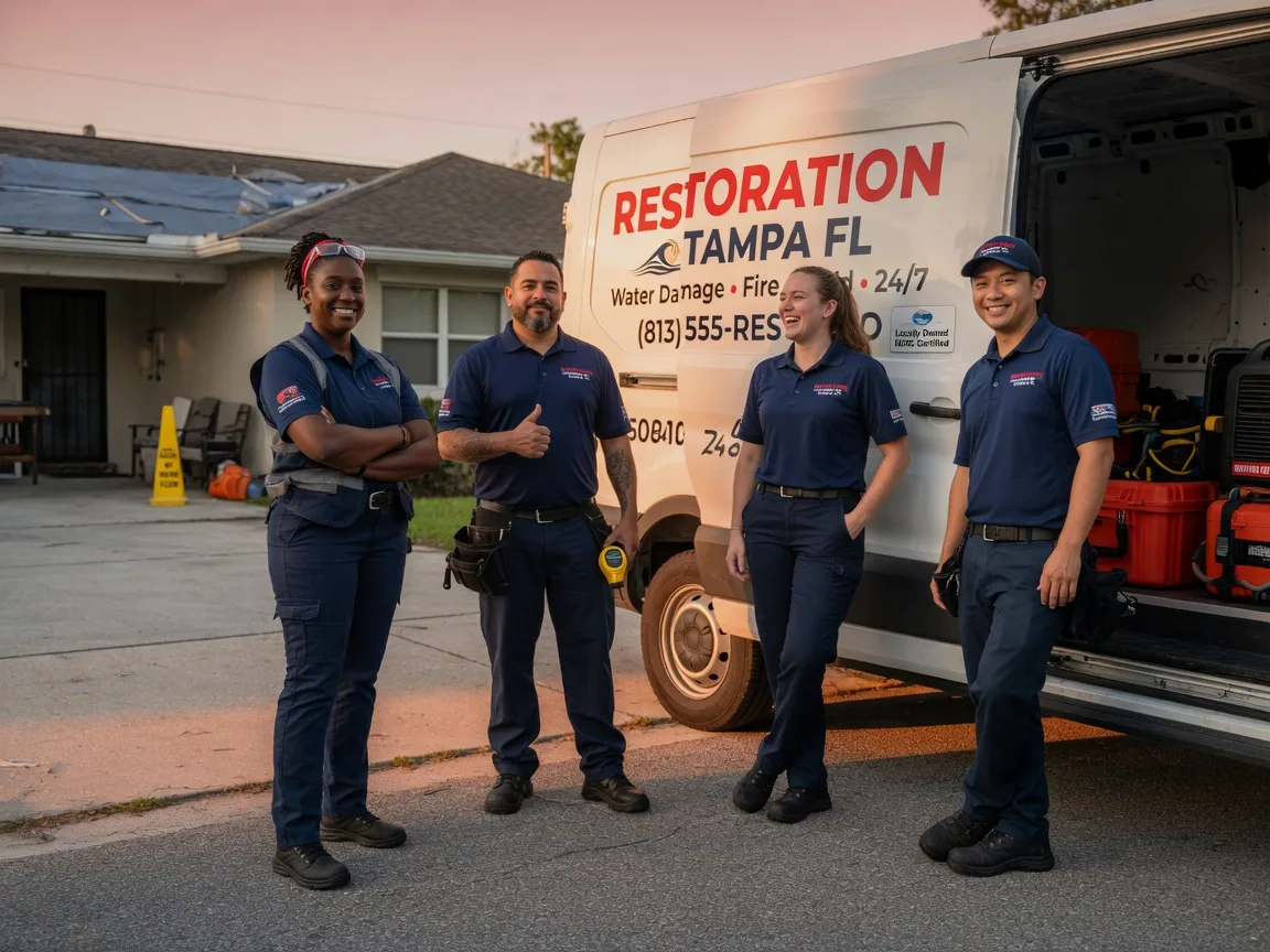 Water Damage Restoration company in Rufe, OK