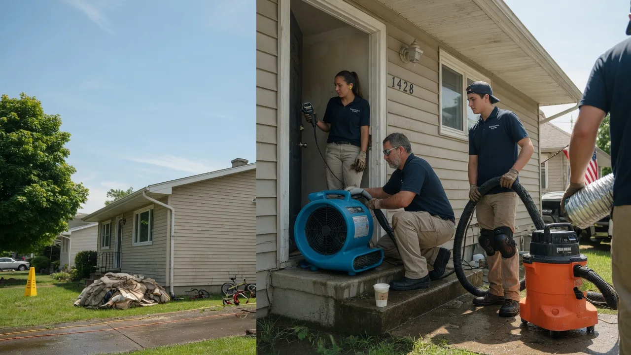 Water Damage Restoration in Rufe, OK near me